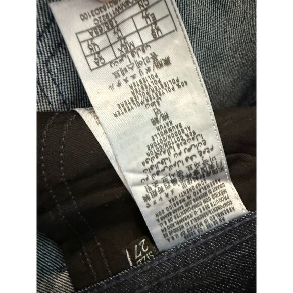 Guess Collection Daredevil Low Rise Crystal Studded Denim Jeans 27 - Picture 10 of 10